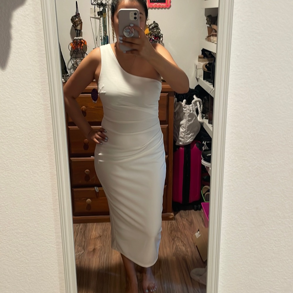 White NWT Windsor Dress